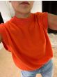 Samsoe dames trui mouwloos Nola spicy orange