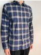 Universal Works heren New Standard Shirt Blue