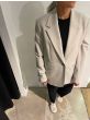 Club L Avenir Stella Blazer Grey Melange