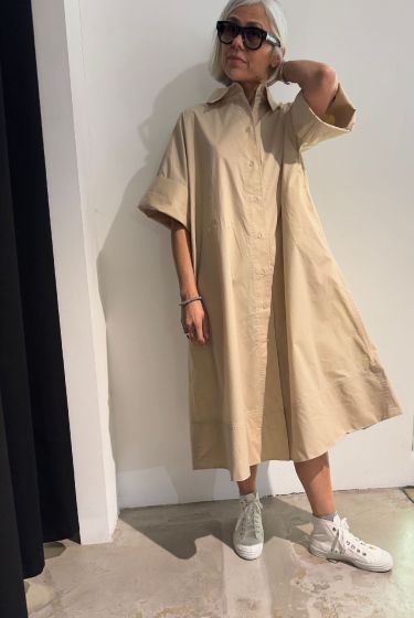 Herskind Thomas dress 061 zand