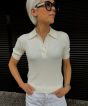 Avec Elan Polo Top Renee Winter White 