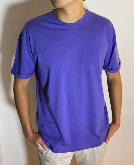 Drykorn heren shirt Thilo paars