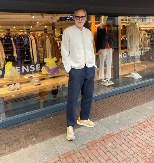 Universal Works Braga pant 26677 navy