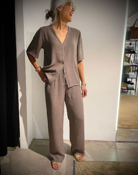 Club Lavenier broek Livia Dried Sage