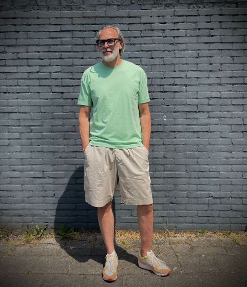 Drykorn heren T Shirt Thilo 2702 fel Groen