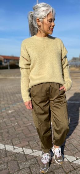 Tiger of Sweden trui Avallo lemon