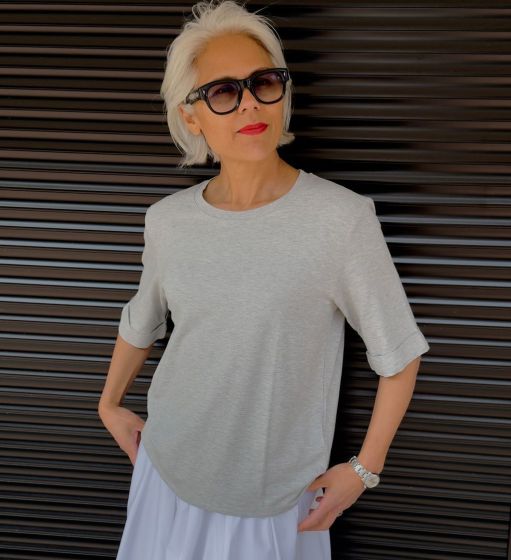 Majestic Filatures T-Shirt FTS816 - Gris Chine