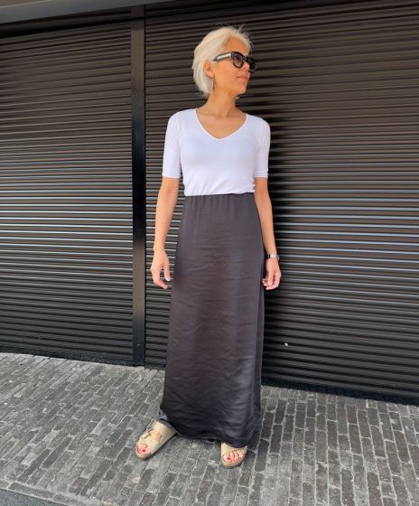 Second Female Odile Maxi Skirt Black