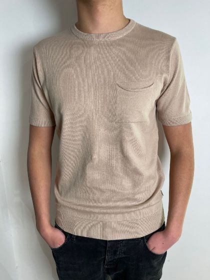 Cashmere Junkies heren shirt Joe Sand