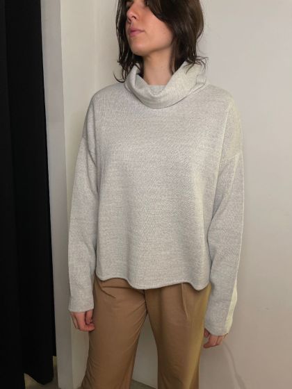 Linnebjerg dames trui Brazil Light Grey Melange