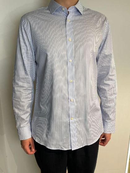 Tiger of Sweden heren overhemd Maxime licht blauw