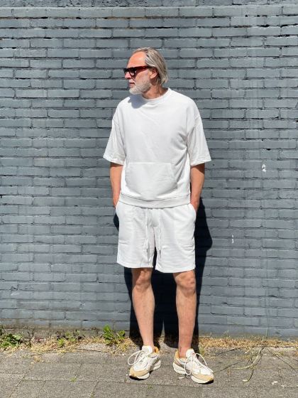 Drykorn heren short Break 1930 off white