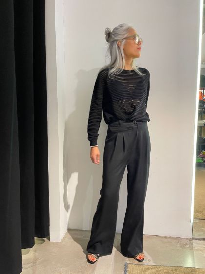 Club Lavenier broek Mylene Zwart