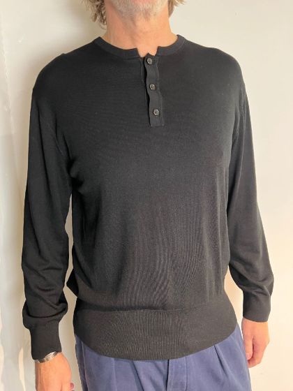 Drykorn heren trui Charlie zwart