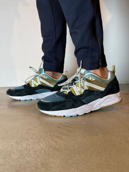 Karhu sneaker Fusion 2.0 Jet black/Pale aqua