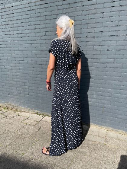 Samsoe Samsoe Valerie Long Dress Blue