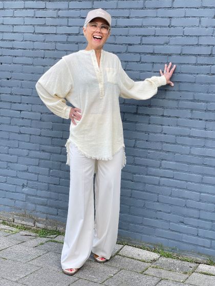 Drykorn Dames broek Before 1903 off white