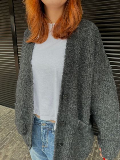 American Vintage dames vest Zol19C Charcoal