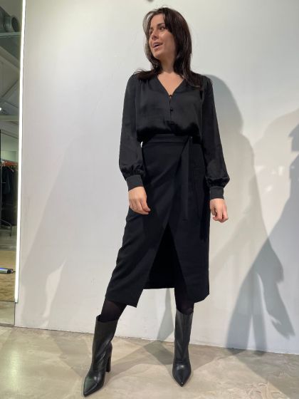 French Connection dames rok Inocenia Whisper zwart