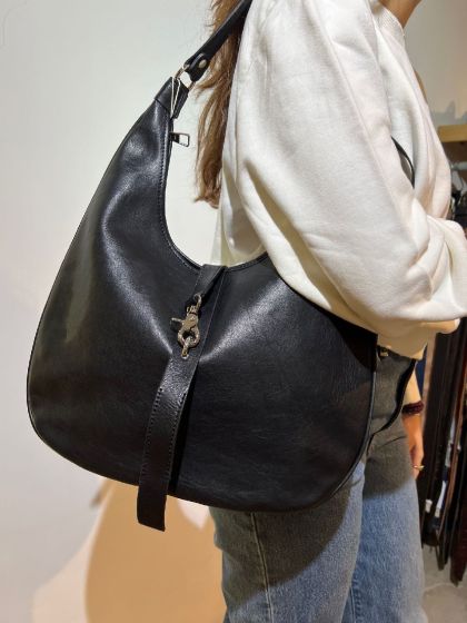 No Sense dames tas Vegetable Tanned zwart