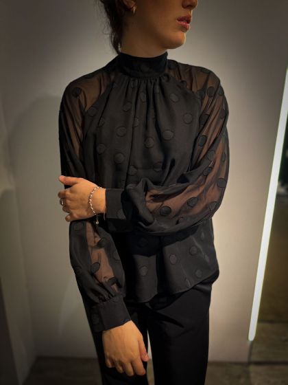 Samsoe Samsoe Dames Ebbali Blouse 14961 Black