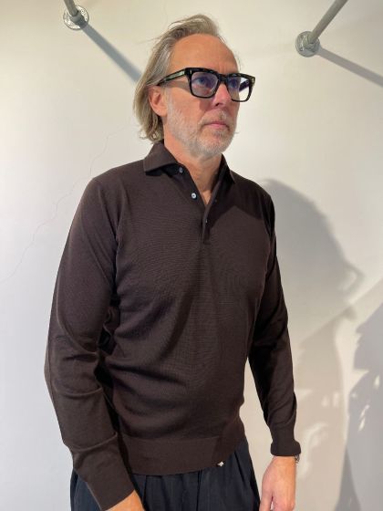 Filippo De Laurentiis heren trui 127611 bruin