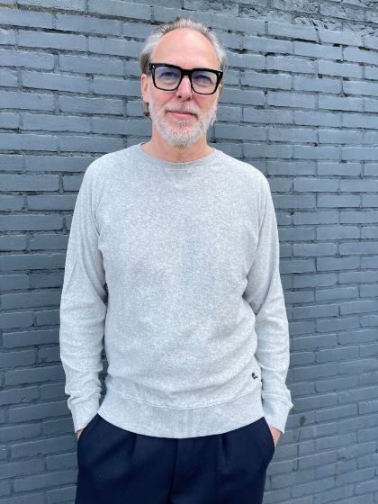 Wahts badstof sweater Warren grijs mele