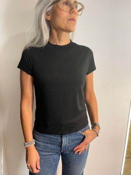 Drykorn dames top Gesena zwart