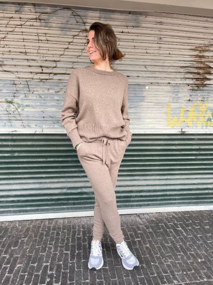 Linnebjerg dames broek Madrid Dark Sand