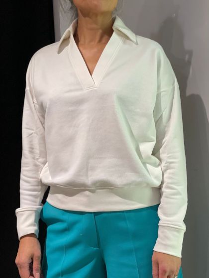 Drykorn dames top Abaria 1930 off white