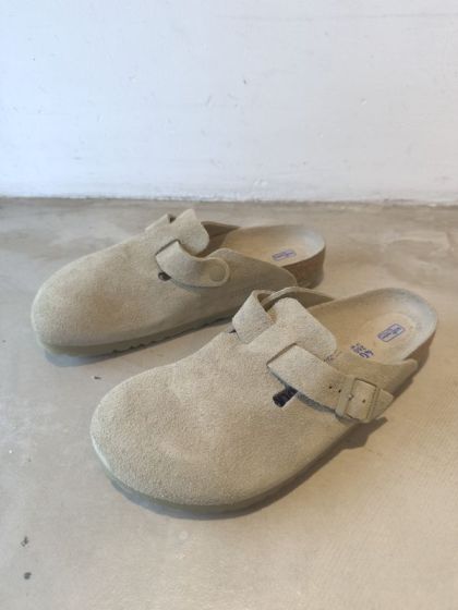 Birkenstock Boston BS Faded Khaki