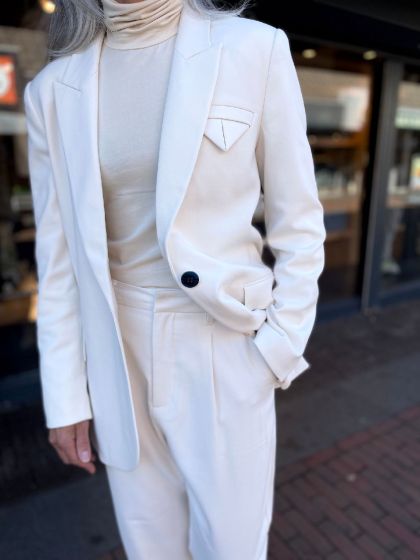 Samsoe dames top Ester T-N warm white