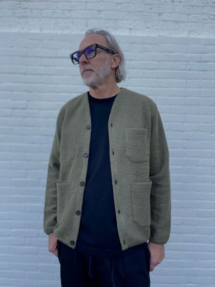 Universal Works Cardigan Lovat