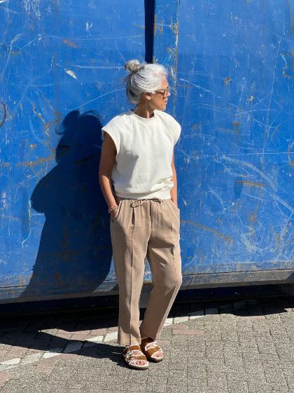 Briglia dames broek WimbledonW zand