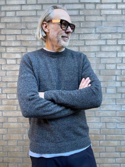 Linnebjerg heren trui Oscar Antrazit