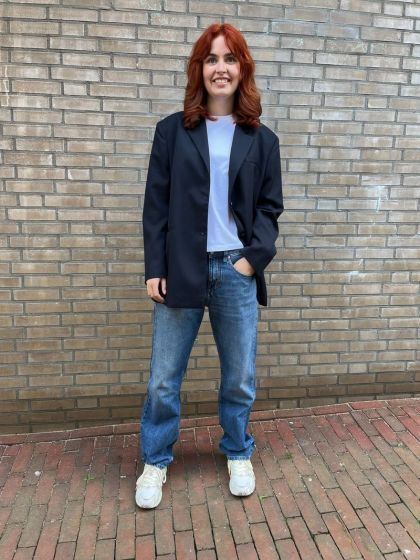 Âme Julian Blazer Navy