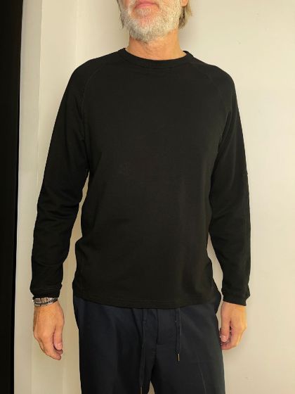 Denham heren sweater Corby Regular black