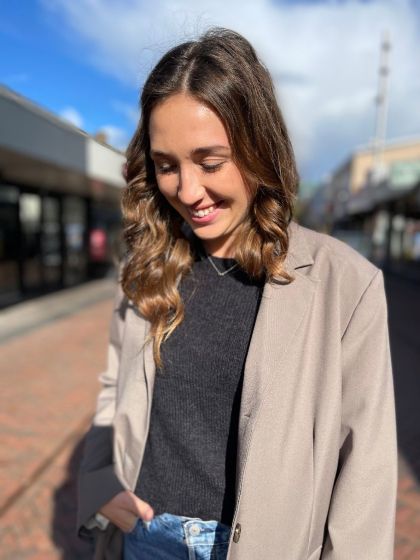 Samsoe dames blazer Meme Brindle