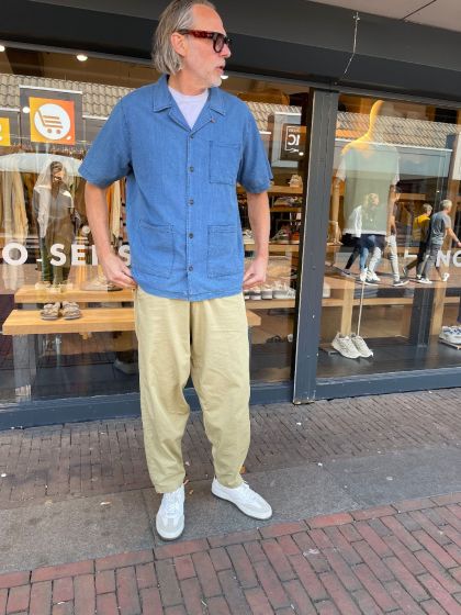 Universal Works Island shirt Indigo