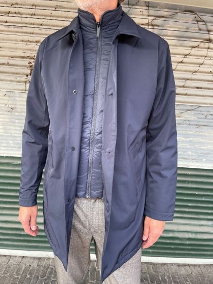 NN07 heren jas Blake donkerblauw