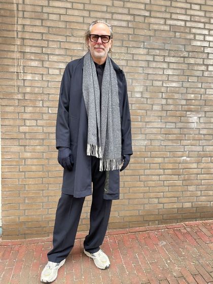 NN07 Scarf Two 9008- 766 Antraciet