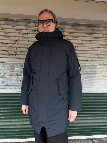 Elvine heren jas Gunter donkerblauw