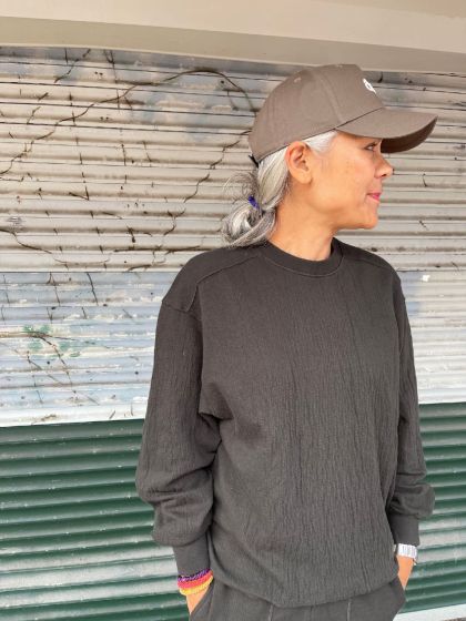 American Vintage dames trui Telabird Carbone