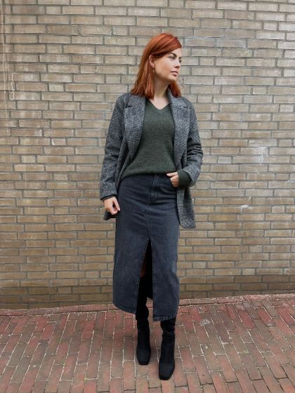 Second Female Dustine Skirt Black