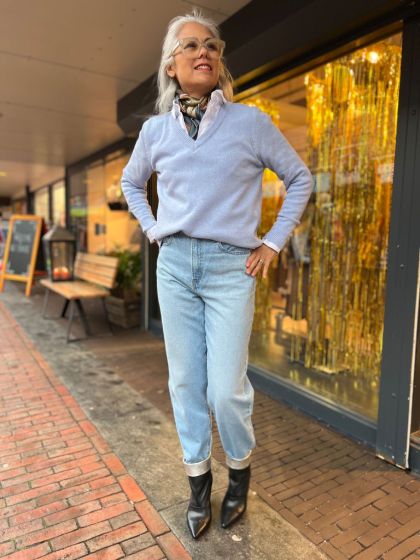 Levi's dames jeans Ribcage Straight Ankle MR