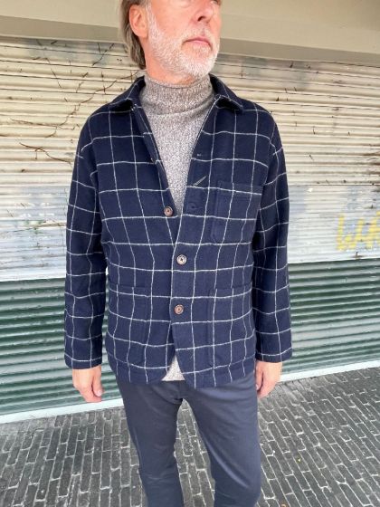 Universal Works heren jasje Bakers Chore Jacket