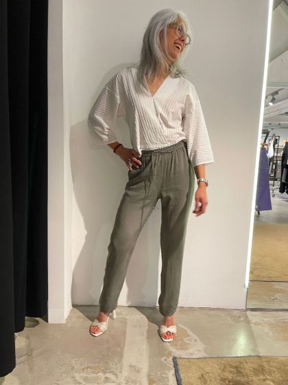 Humanoid broek Harjo Mud