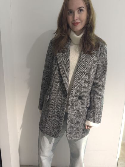 Copenhagen Muse Jadalyn Blazer Black/BR White