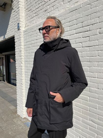 Elvine Heren Jas Kean Black