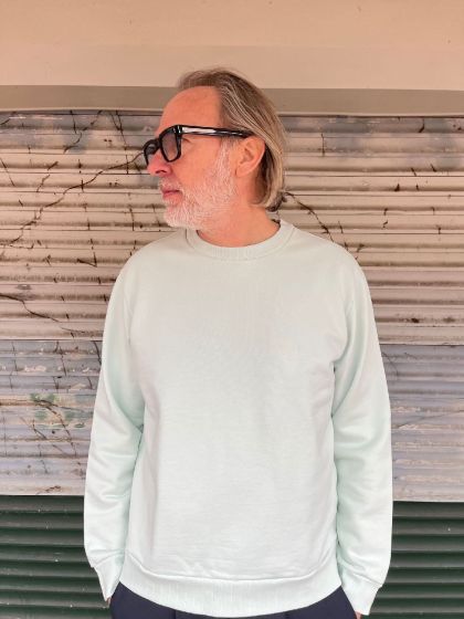 NN07 heren sweater Weston Pastel groen